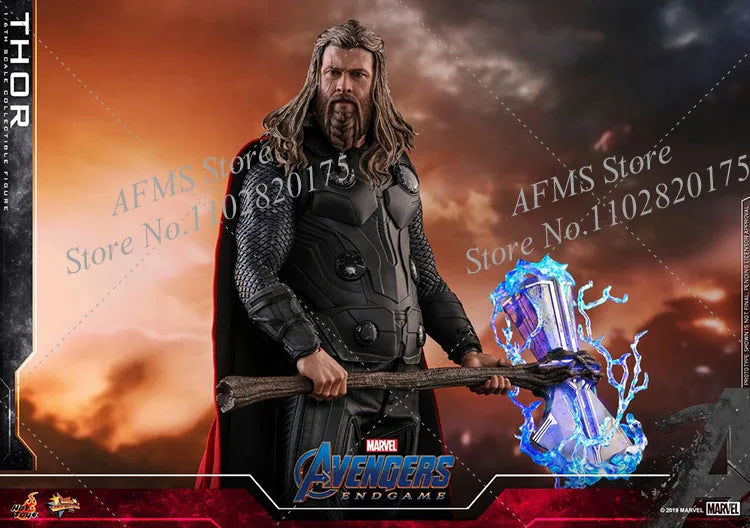 HOTTOYS HT MMS557 1/6 Men Soldier Thor Avengers Endgame Infinity War Marvel Collection Doll 12Inch Action Figure Body Model