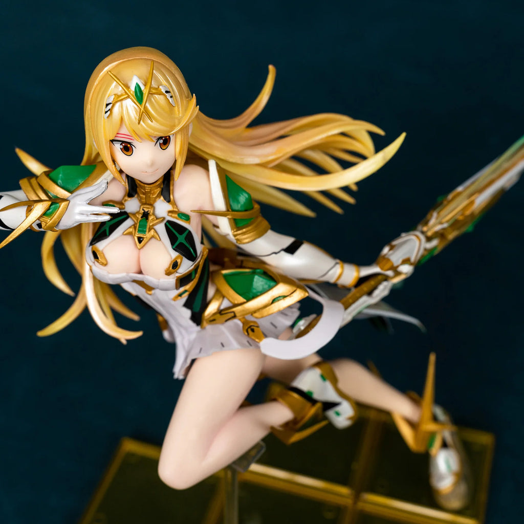 22cm Xenoblade Chronicles 2 Pyra And Mythra Game Girl Figure Model Statue Boys Collection Desktop Decoration Ornament Toys Gifts