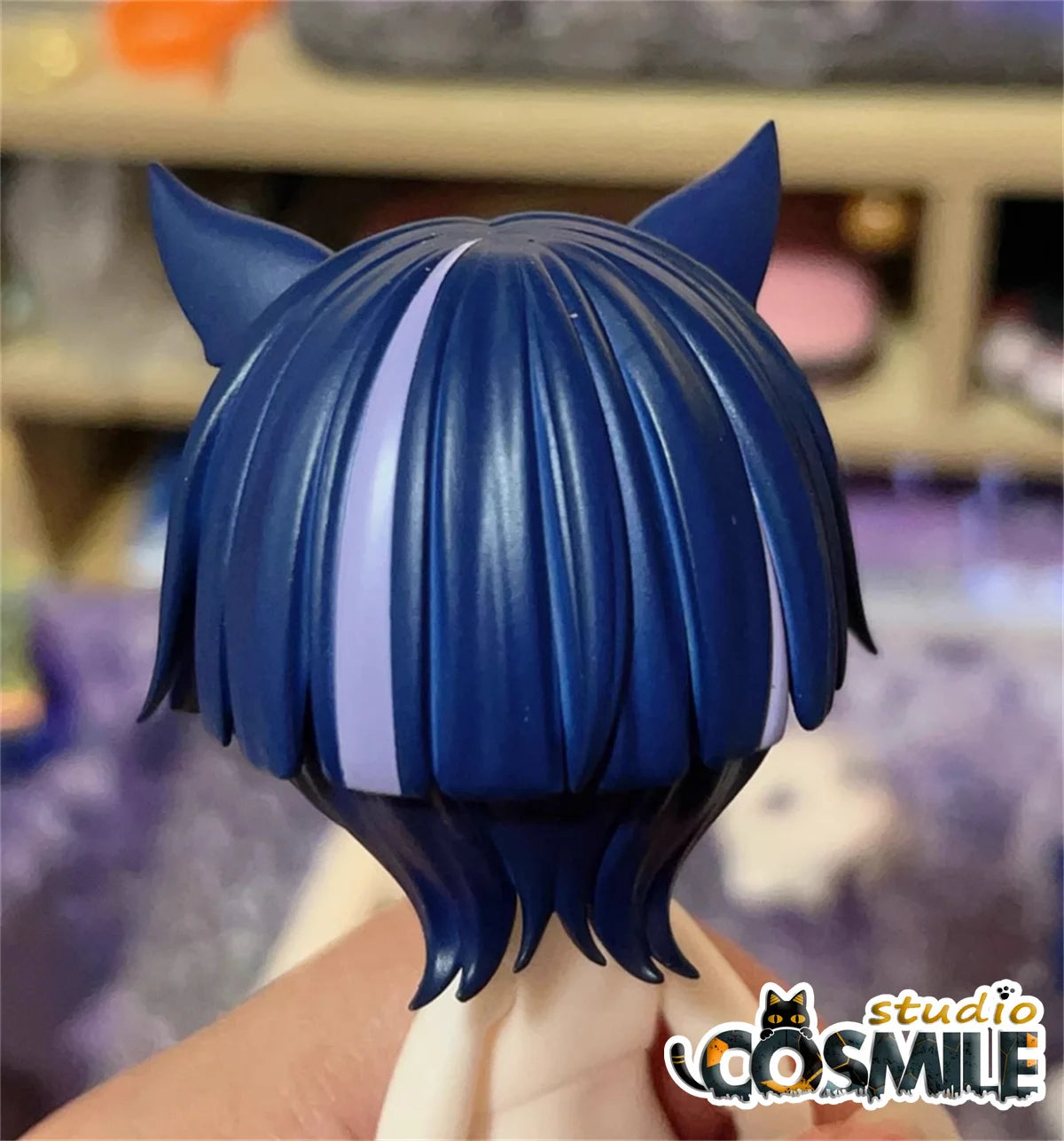 Genshin Impact Scaramouche Wanderer Kunikuzushi OB11 P10 1/12 BJD Finish Clothes Head Hair Wig  Figure Doll's Accessories