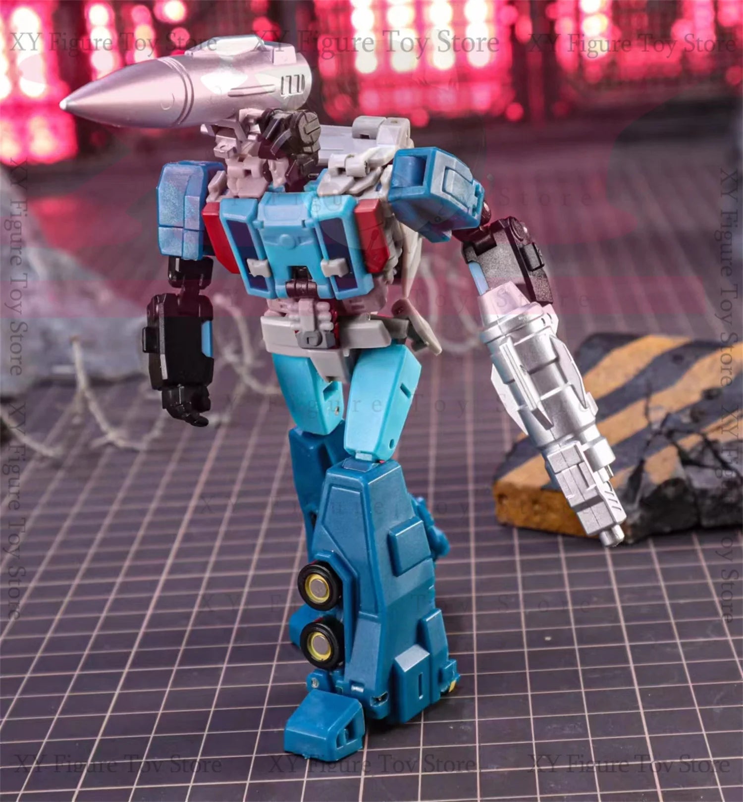【Second Version】Transformation G1 DX9 DX9-Mini 01 Doubleclouder Clouder Vasili Fine Coated and Colored Version Action Figure
