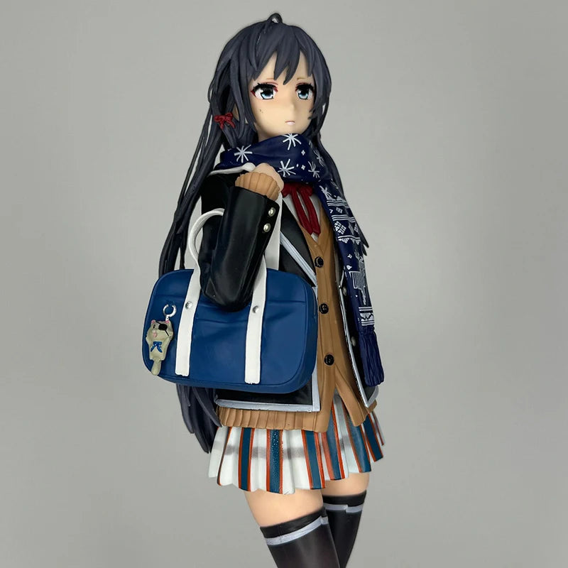 24cm My Teen Romantic Comedy SNAFU Yukino Yukinoshita PVC Figure Anime Collectible Statue Toy Gift for Fans