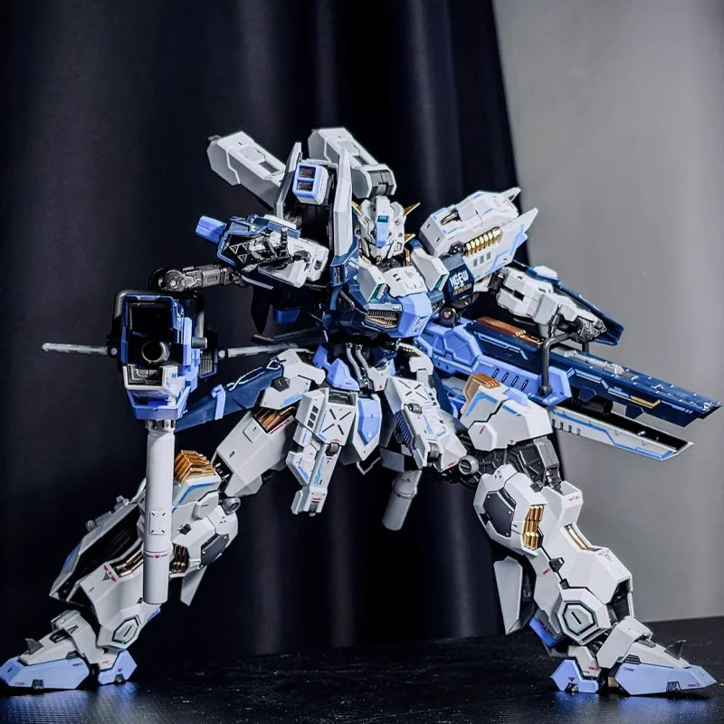 Eddas Technology 1/100 ASGARD Alloy-Joint Mecha Assembly Model Kit Action Figures Desktop Decoration Doll Boy's Puzzle Toy Gift