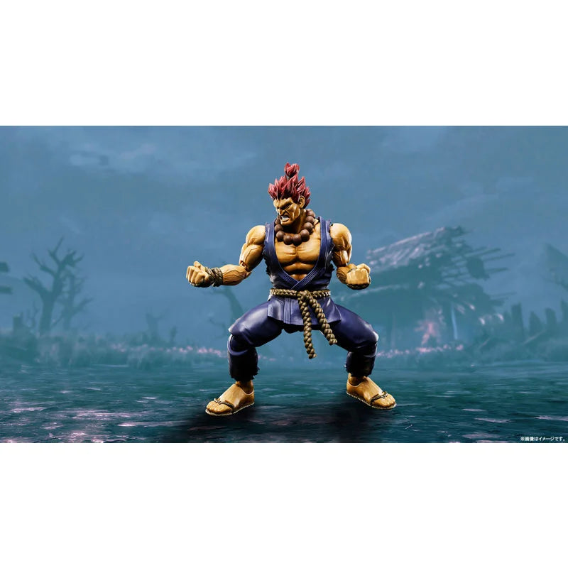 100% Original Bandai S.H. Figuarts SHF Akuma Street Fighter Series In Stock Anime Action Collection Figures Model Toys