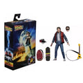Genuine Neca Action Figure Time Travel Back To The Future Dr. Emmett Brown Figures Deluxe Edition Model Doll Christmas Gifts