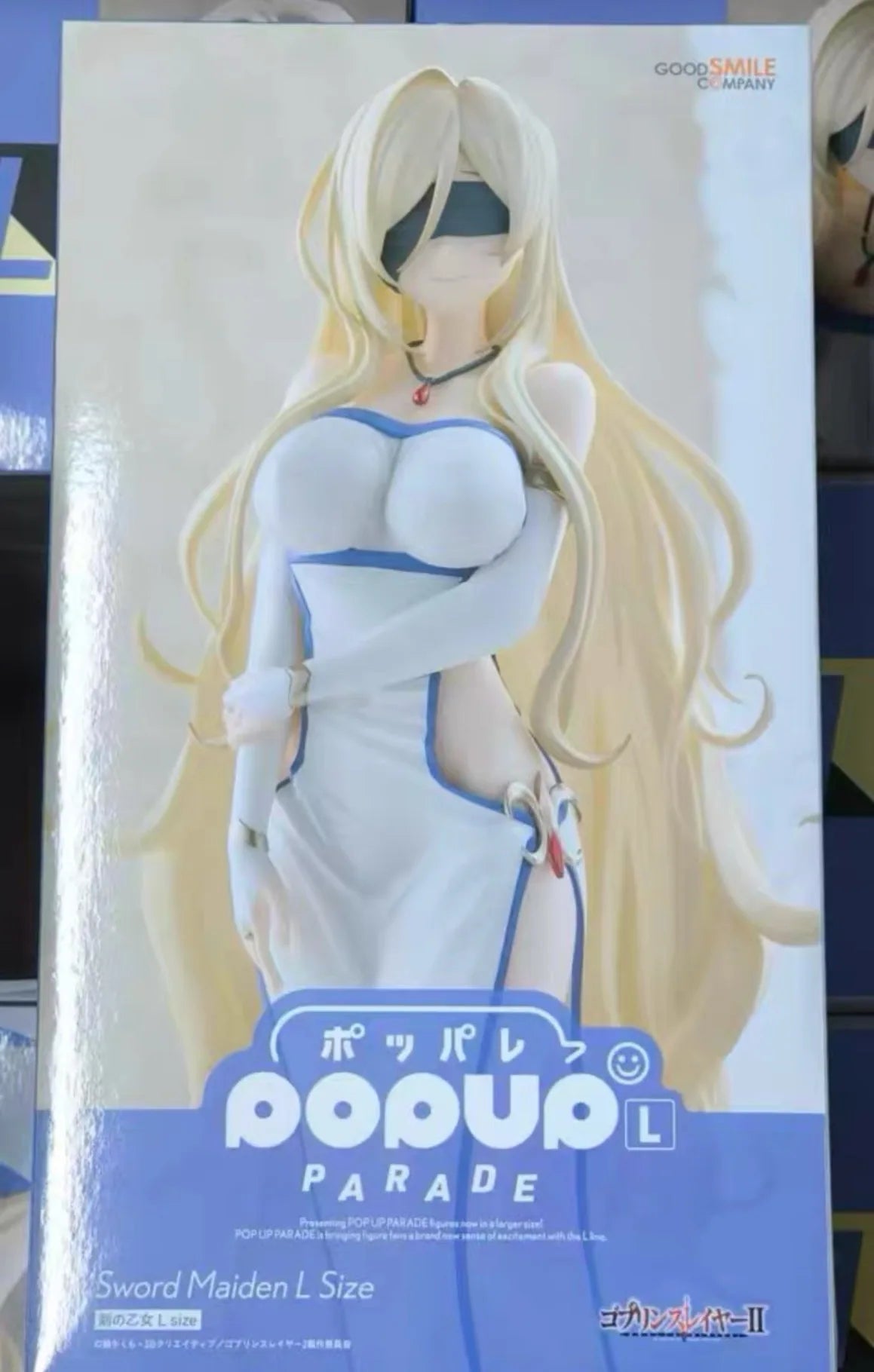 Original in Stock GSC POP UP PARADE Goblin Slayer Sword Maiden Figures Model Toy Gift Collection Ornament