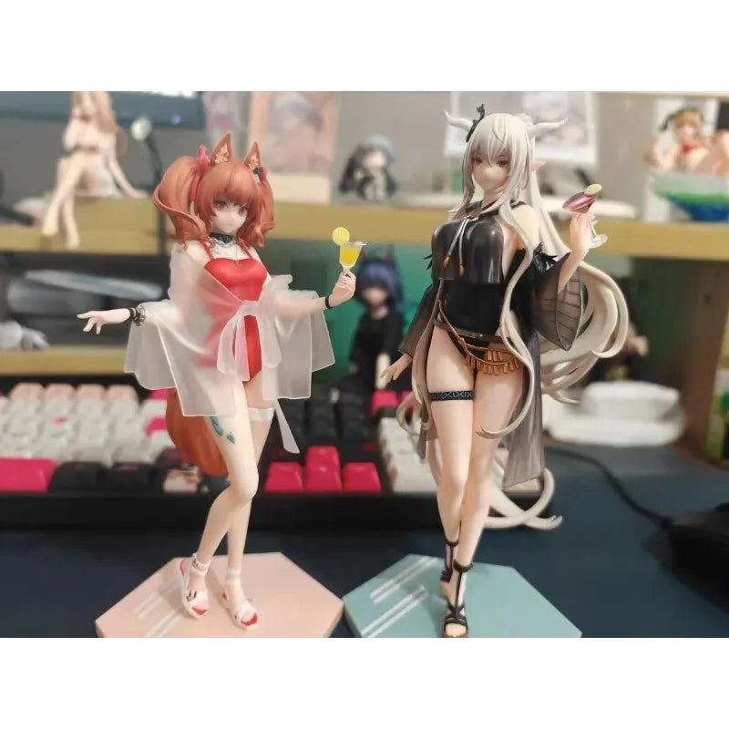 In Stock Myethos Gift Angelina Shining Summer Original Genuine VER 17cm  Action Figure Collection Model Doll Toys Gifts