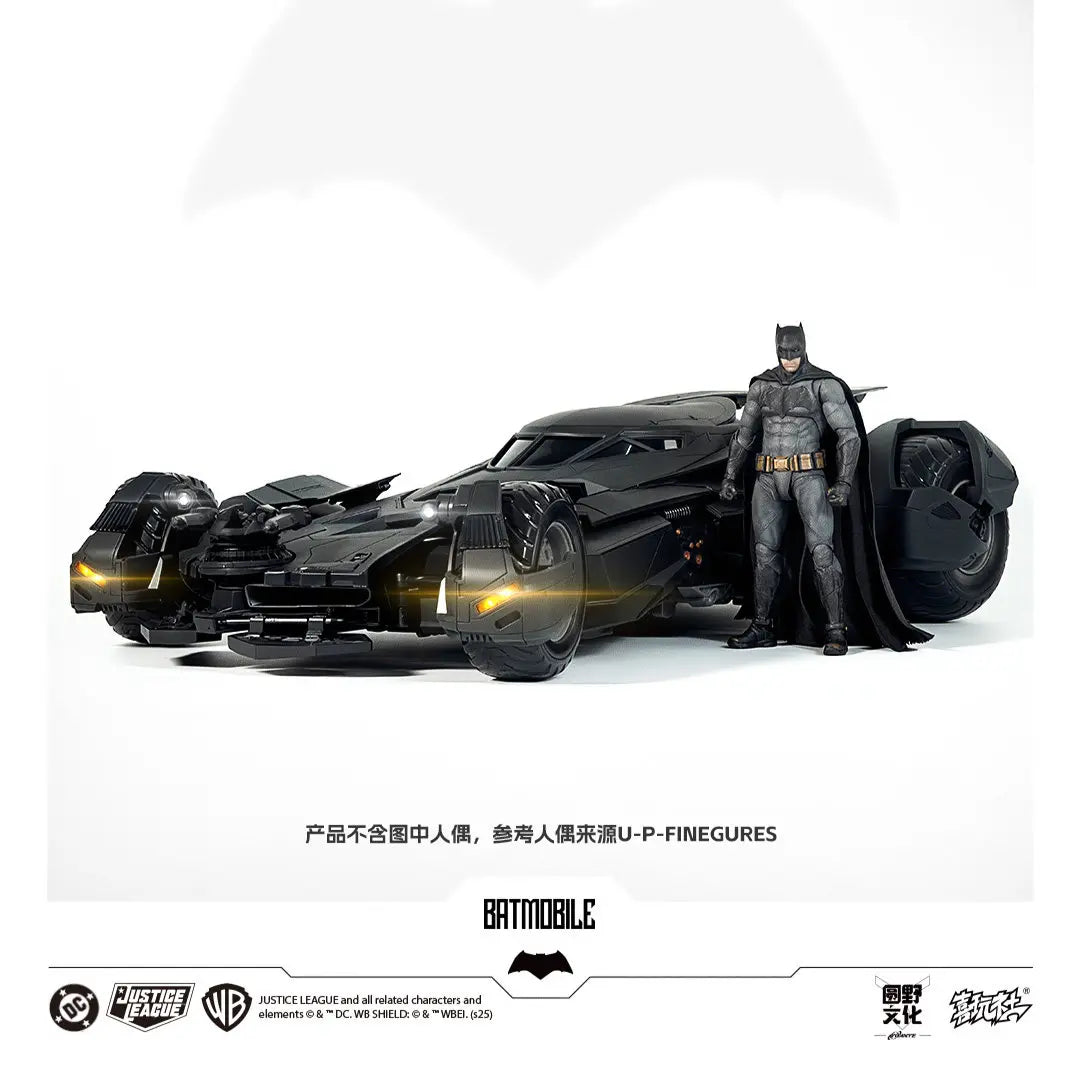 1/12 XWS Model Batmobile Car Model Batman Toys Assembly Model Kit Justice League Action Figure Collect Ornaments Gifts