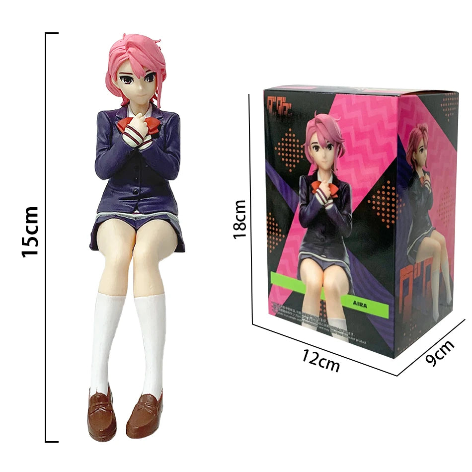 15cm Anime Dandadan Ayase Momo Figures Doll PVC Model Action Figures Collector Toys Desktops Ornament Children Birthday Gift