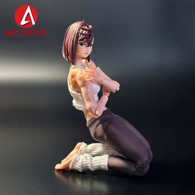 1/12 Scale Vitality Sports Tank Top Yoga Pants Stacked Socks Set Clothes Model Fit 6" Nt-04 Romankey Action Figure Body Model