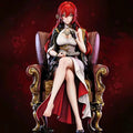 24cm Anime Honkai Star Rail Action Figure Game Toy Himeko Figures GK Sitting Statue PVC Model Collectible Birthday Gifts