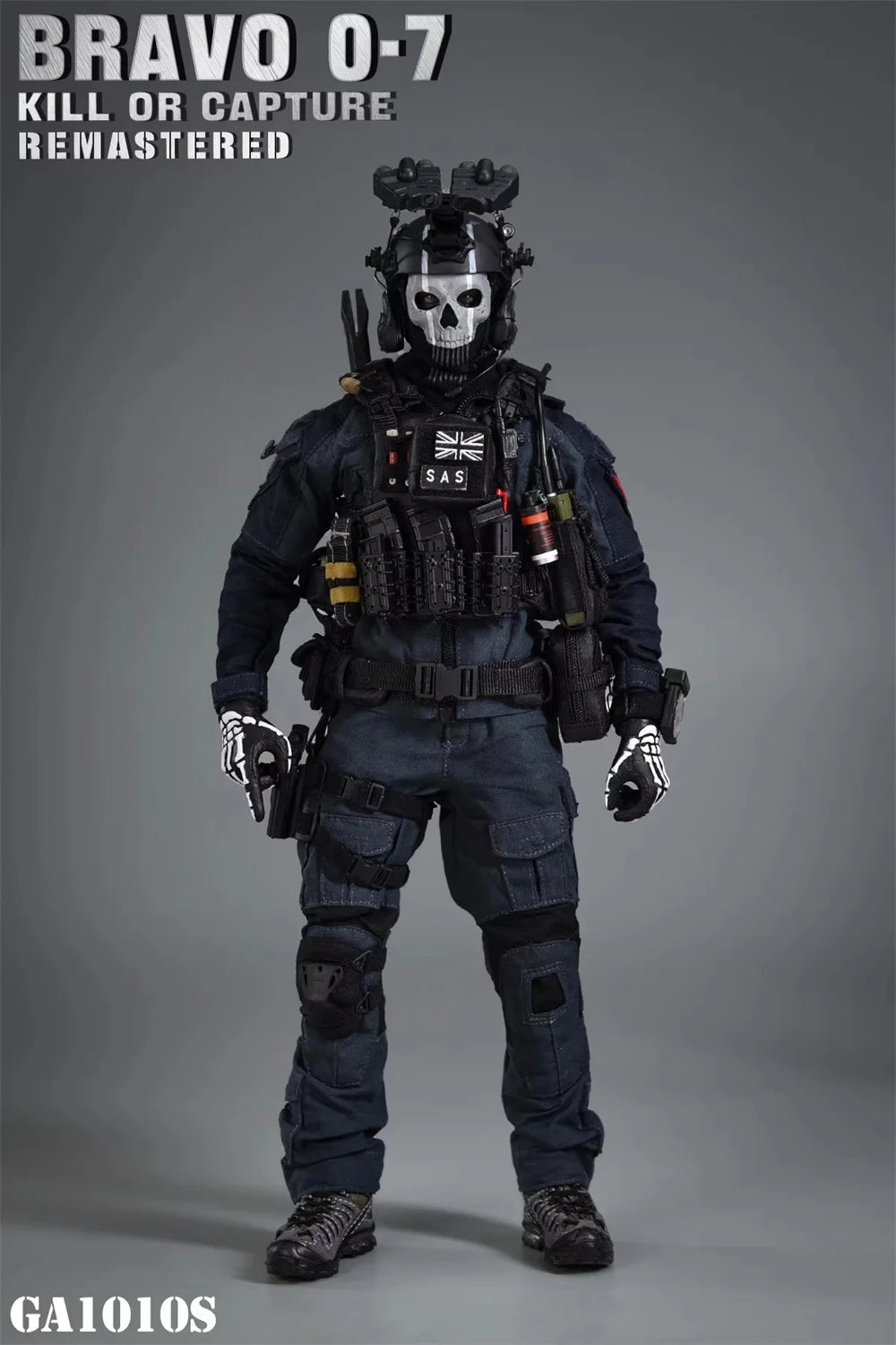 New Arrival 1/6th EASY&SIMPLE ES GA1010S Soldier Doll Ghost Full Set Moveable Action Figure About 12" Gift For Fans Collect