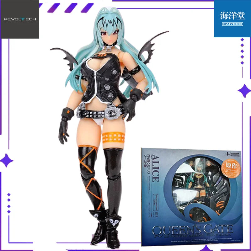 KAIYODO Original Wheel Technology Empress's Blade Rebellion Encounter Demon Queen Aldra Mobile Doll Model Toy Gift Collection