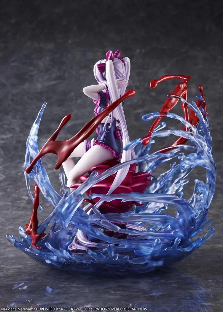 100% Original: Overlord Shalltear Bloodfallen Swimsuit ver.1 / 7 PVC Action Figure Anime Model Toys Collection Doll Gift