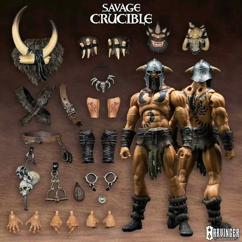 Harbinger Studios 1/12 Savage Crucible Valenox WF Exhibition Limited Edition Action Figure Anime Model Toy Gift