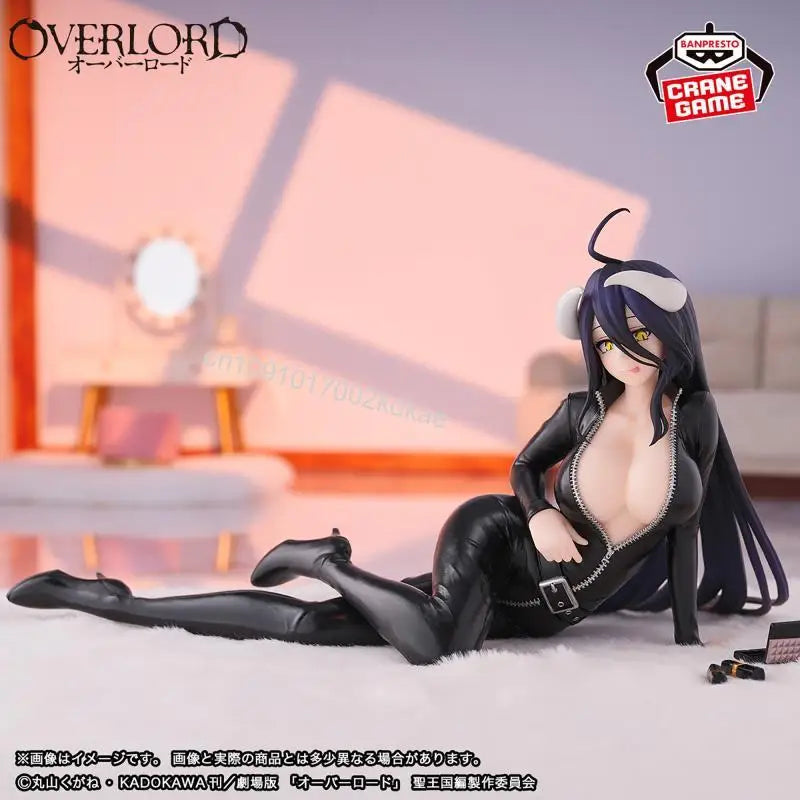 In Stock Original BANDAI OVERLORD IF Relax time albedo Anime Action Collection Figures Model Toys Birthday Gift
