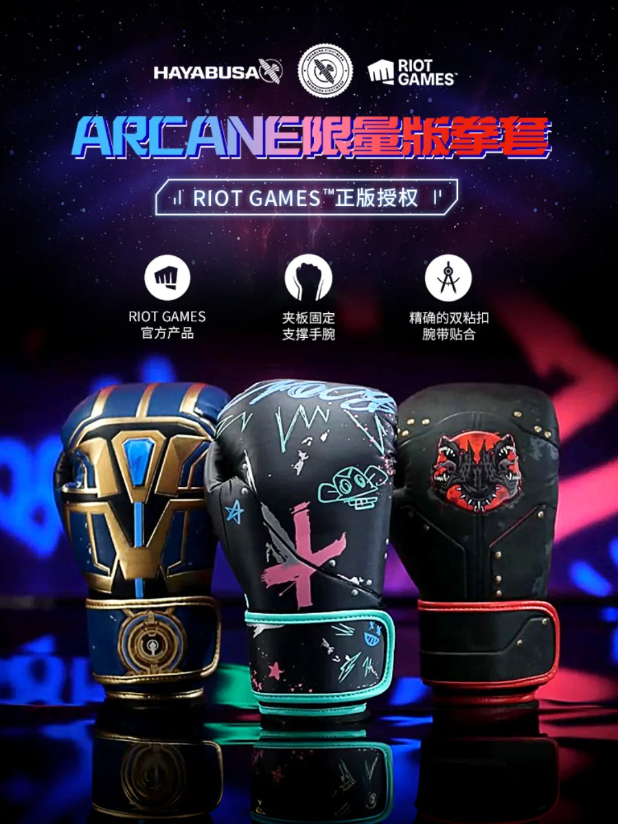 Hayabusa League of Legends Lol Arcane Jinx Vi Game Peripherals Limited Edition Boxing Gloves Collectible Model Toys Gift