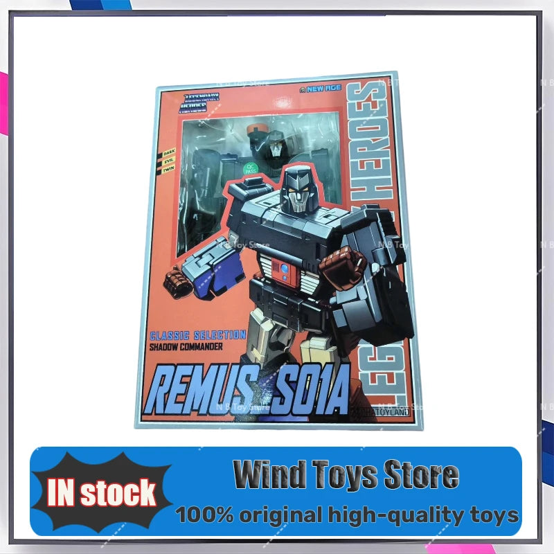 In STOCK Transformation NA NA S01A S-01 S01 S-01A S01EX S-01EX Megatank ROMULUS Action Figure Can Be Combined with SS86