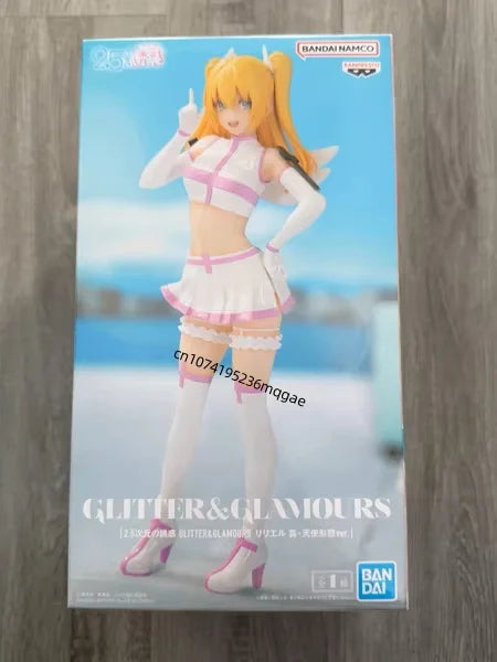 In Stock Bandai 2.5 Dimensional Seduction RIRISA AMANO Lily Elu Ariel Anime Action Figures Model GLITTER & GLAMOURS Ornaments