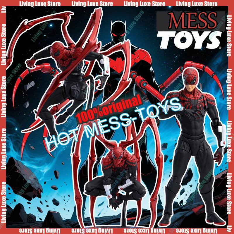 В наличност MessToys Superior Spiderman Figure Mess Toys Superior Spider Man Action Figure CT Toys Фигурка Статуя Модел Подаръци Играчки