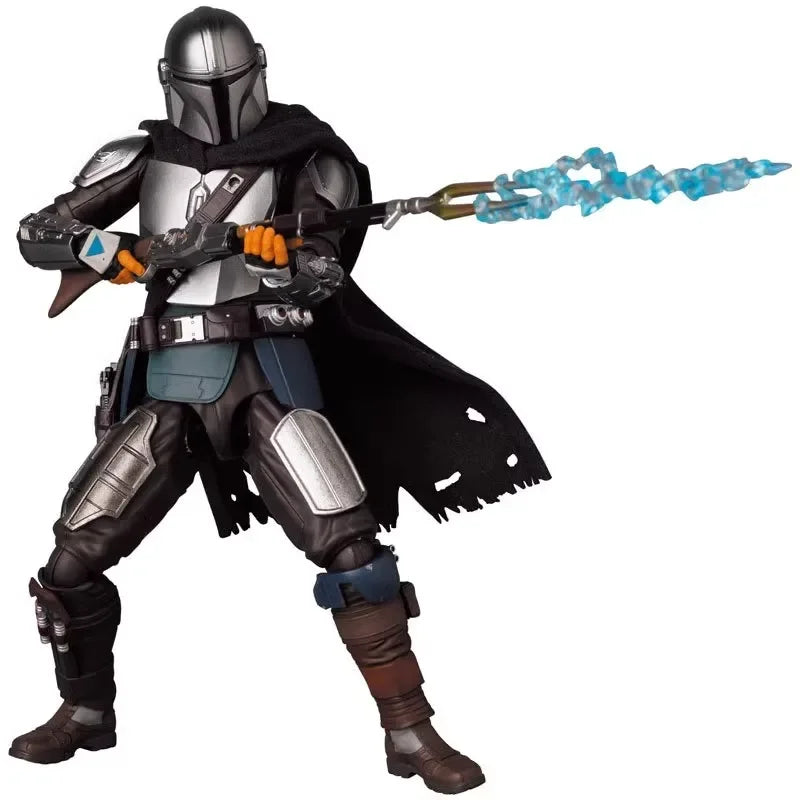 Hasbro Original Genuine Medicom Toy Star Wars The Mandalorian Grogu Mandalorian Mafex No.200 Ver.2.0 Model Toys Action Figures