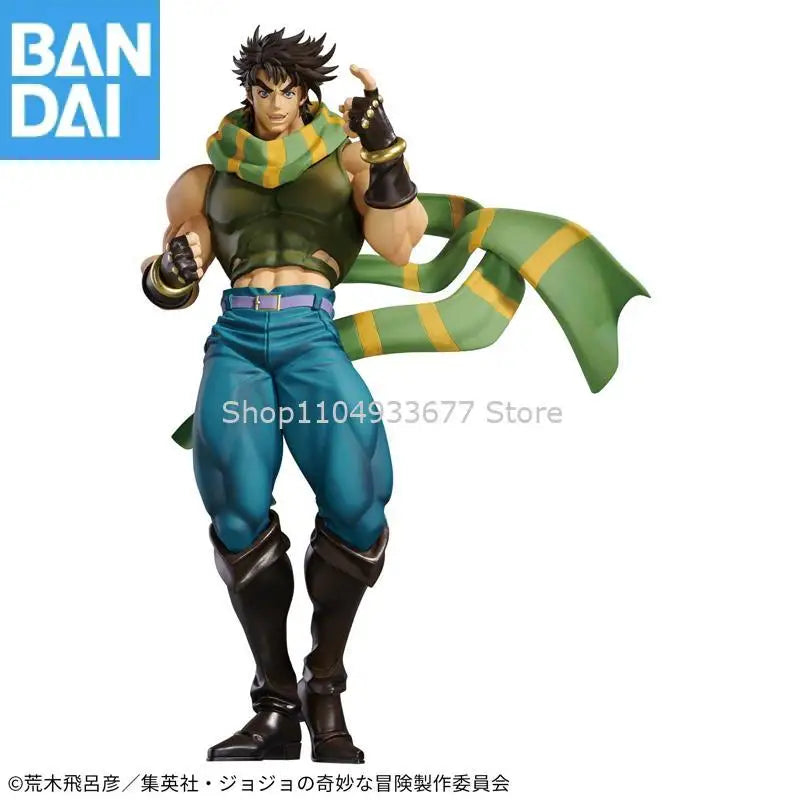 Bandai Jojos Bizarre Adventure: Battle Tendency Mometria Joseph Joestar Original Echte Figur Modell Sammler Figur Spielzeug