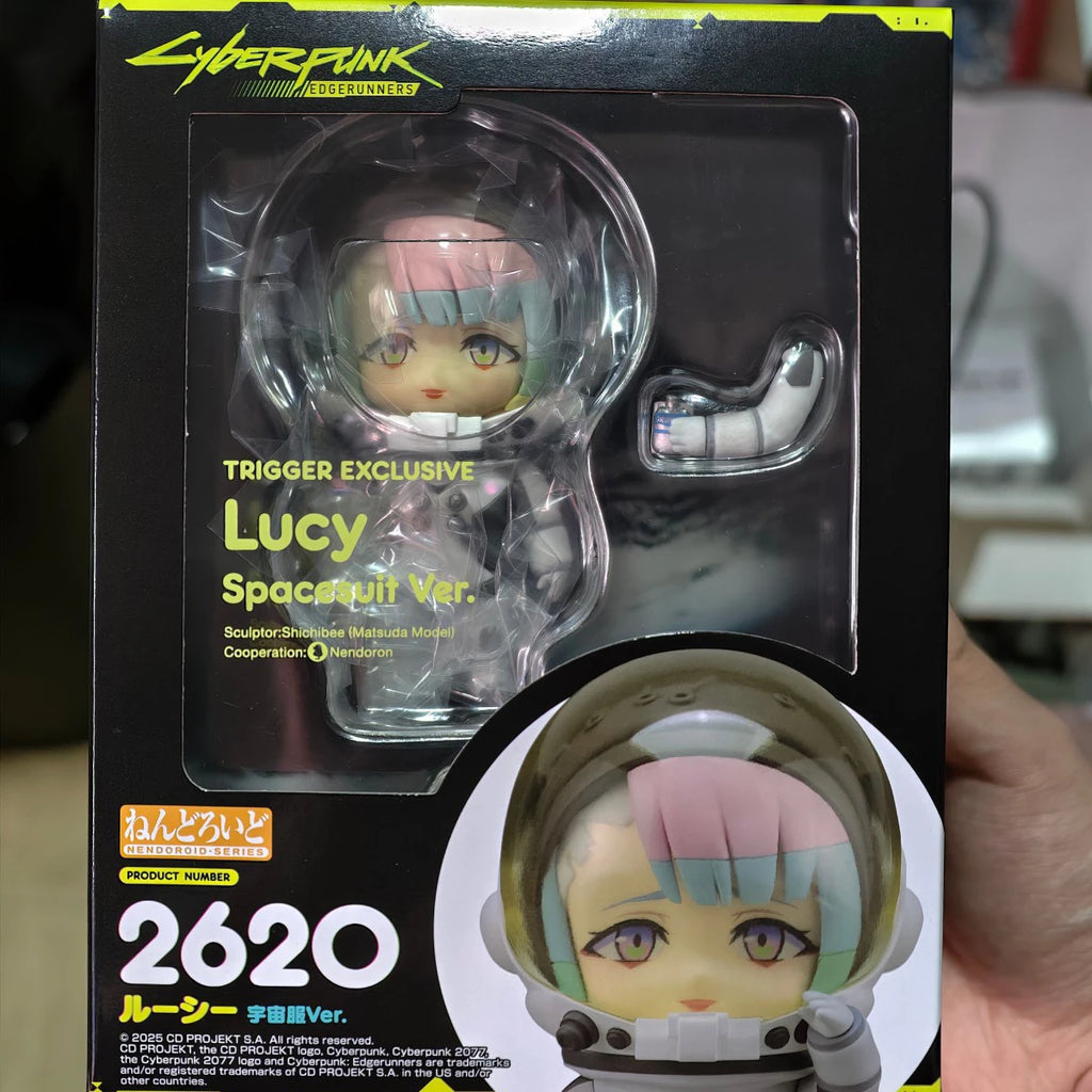 In Stock Original GOOD SMILE COMPANY Action/Dolls Nendoroid (#2620) Cyberpunk: Edgerunners Space Suit Ver Lucy Collection Series