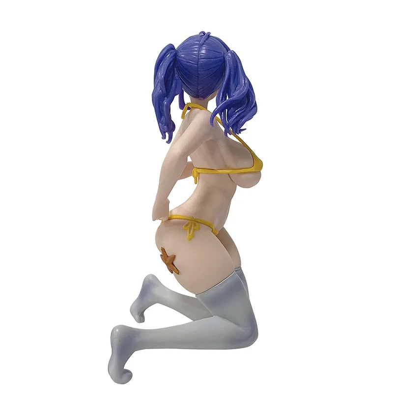 Anime Azur Lane Rn Pola Figur Unfall am Wasser Badeanzug Ver Kniende Haltung Actionfiguren Hentai Sexy Figuren Modell Puppe