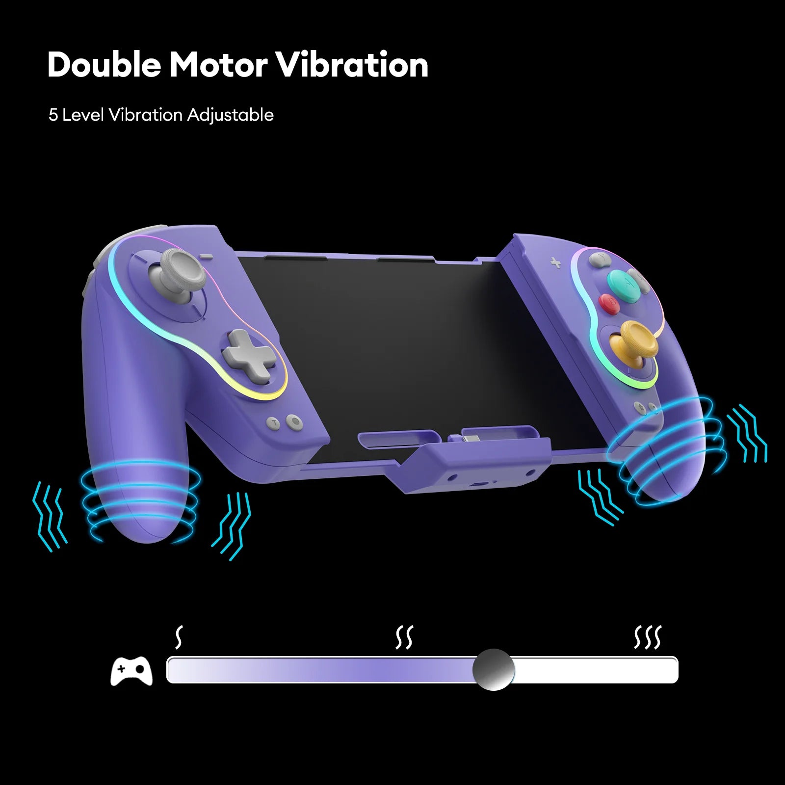 QRD Stellar V3 New  Game Controller For Switch/OLED/PC  Type-C Port Hall Effect Stretching Handle Joystick Streaming Gamepads