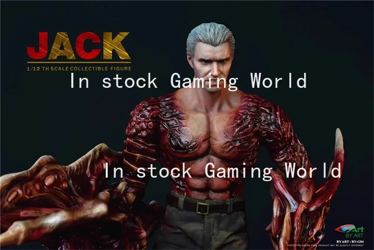 Adults Fun in Stock BY-ART 1/12 Resident Evil Jack Krauser Jack Krauser Action Figure BY-G04 Toy Collection Gift
