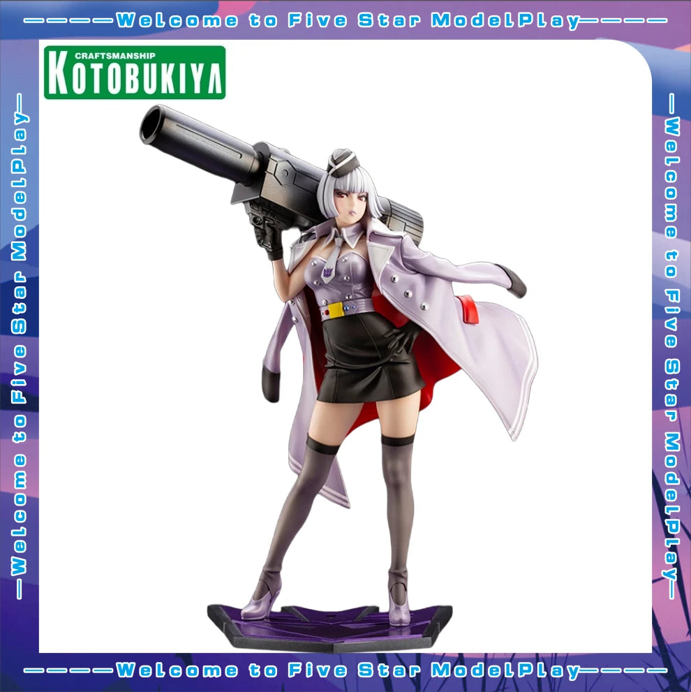 In Stock Original Kotobukiya Beautiful Girl Statue Transformers Series Figure Model Toys Gift Ornaments