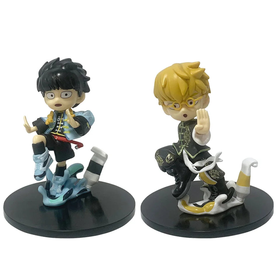 NEW 2025 11cm Mob Psycho 100 Figure Shigeo Kageyama Arataka Reigen Action Figure Toys PVC Model Doll Collector Kawaii Birthday