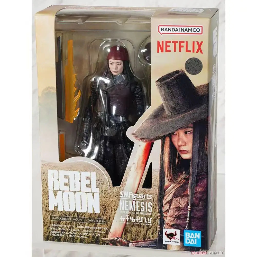 Bandai S.H.Figuarts Rebel Moon Kora Jimmy Nemesis Fire Vamp Action Figure Model Toy Collectible Gift