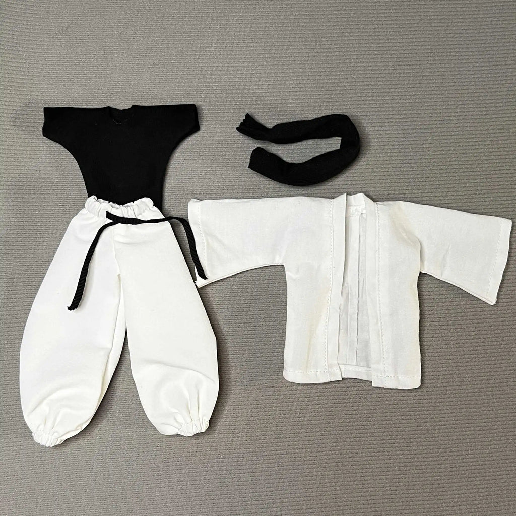 Jujutsu Kaisen Anime Shinjuku Battle Satoru Gojo Shf Handmade Clothes Clothing Is Suitable for 1/12 Size Movable Humanoid Toys