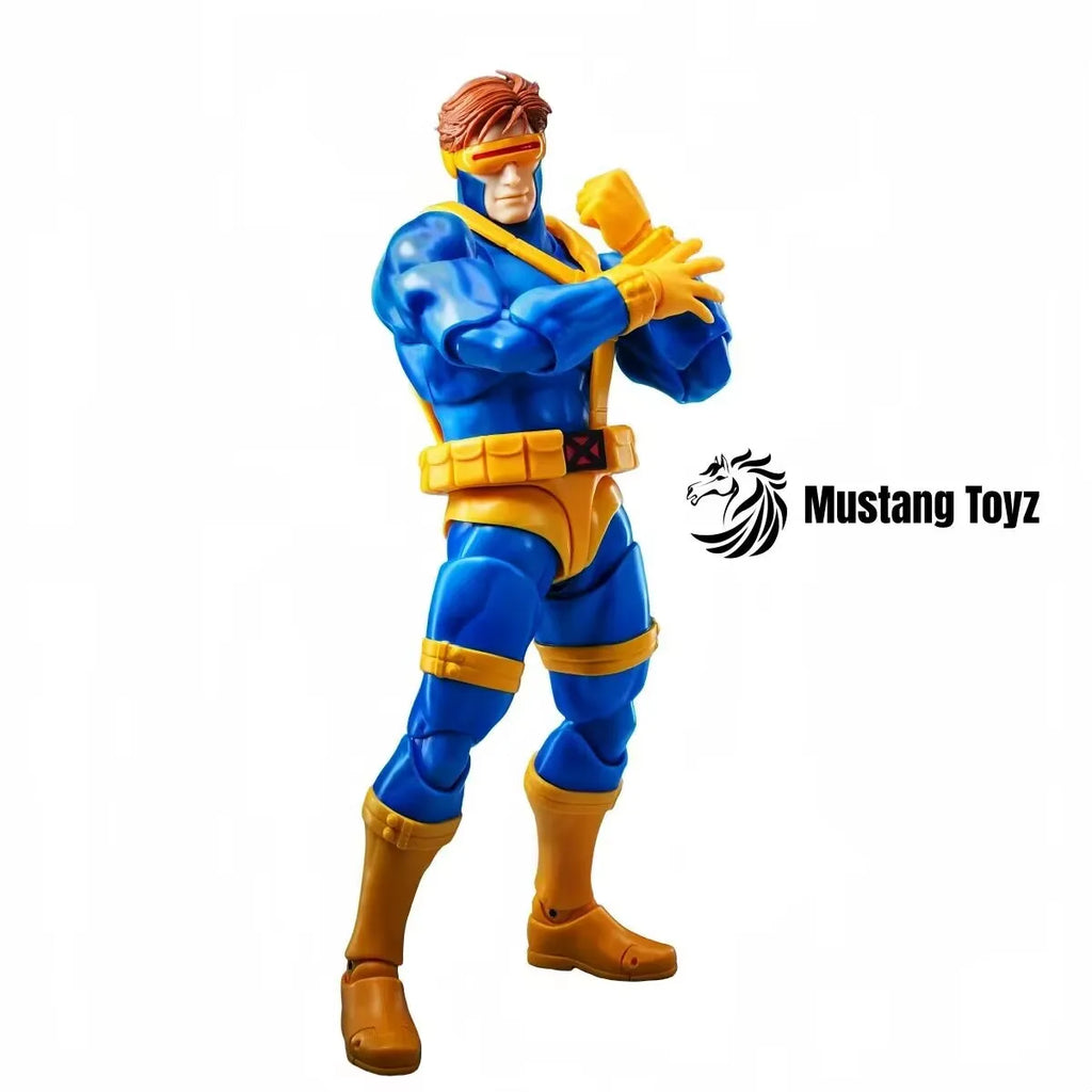 Mustang Toyz Figure 1/12 Cyclops Scott Summers X-Men Figures Figurine Pvc Colletion Statue Desk Decoration Model Doll Toys Gifts