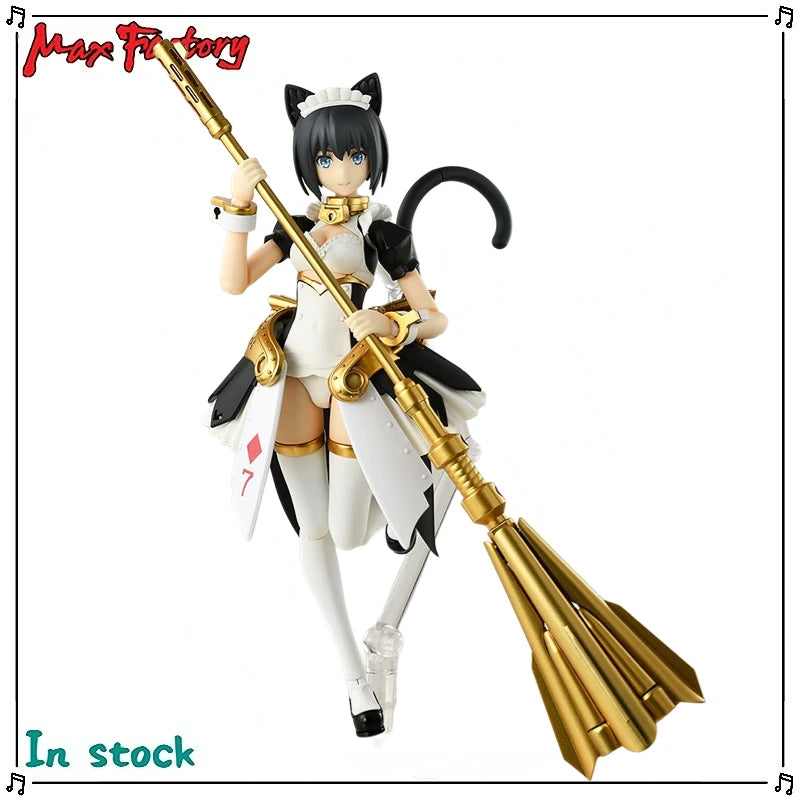 Original Max Factory PLAMAX GP-01 Sin Ji Maid Robot Anime Figure Model Toy Gift Collection