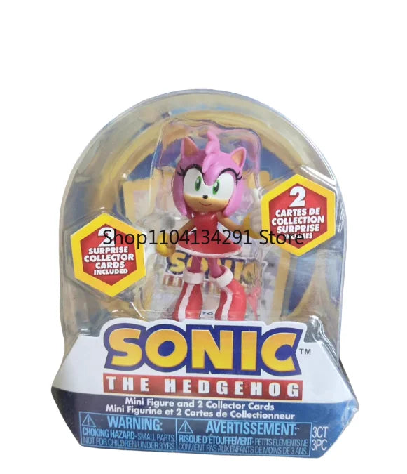 Original JAKKS Sonic The Hedgehog 5-inch Articulated Action Figure Collectible - Rare Birthday Gift for Kids