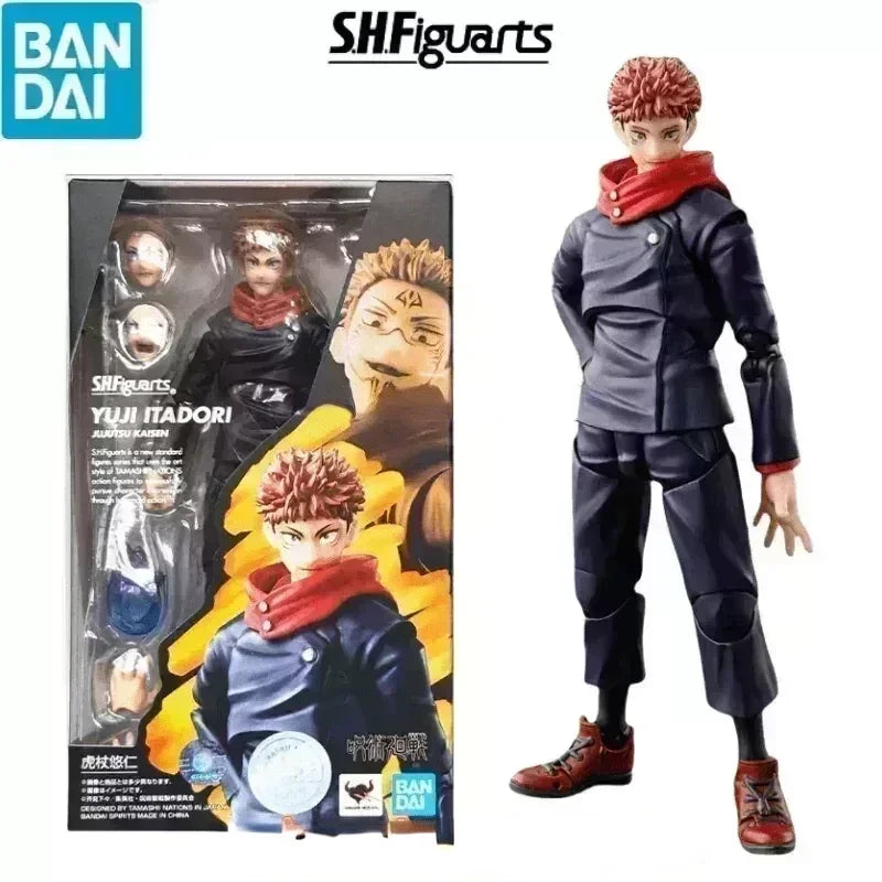 Jujutsu Kaisen Todo Aoi Satoru Gojo Itadori Yuji Fushiguro Megumi Ryomen Sukuna Bandai Original SHFiguarts SHF Anime Figures Toy