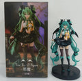 New anime character Hatsune Miku, a little devil a raccoon and a dark ange suitable for decorations toys models tabletop ornamen