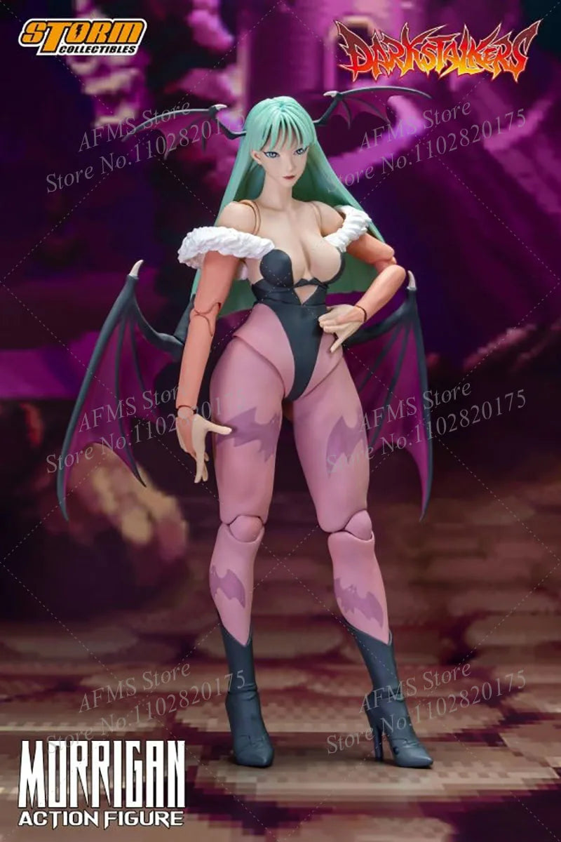 Storm Toys CPDS02 1/12 Scale Collectible Figure Demon Warrior Dark Stalker Morrigan Aensland 6Inch Women Soldier Model Toys