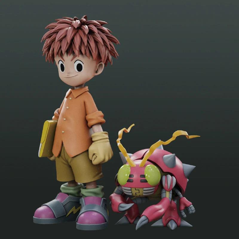 Anime Digimon Adventure Series Character Set Taiyi Ancient Beast Action Doll Pvc Collection Model Toy Cartoon Doll Gift