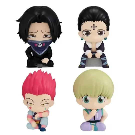 10cm Hunter×Hunter Anime Figure Phantom Troupe Hisoka Action Figure Q Version Room Decoration PVC Model Toys