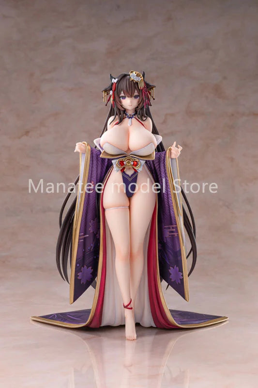 amiami x AniGame Original Azur Lane Kashino Robust Floral Strings Ver. 1/6 PVC Action Figure Anime Model Toys Collection Doll Gi