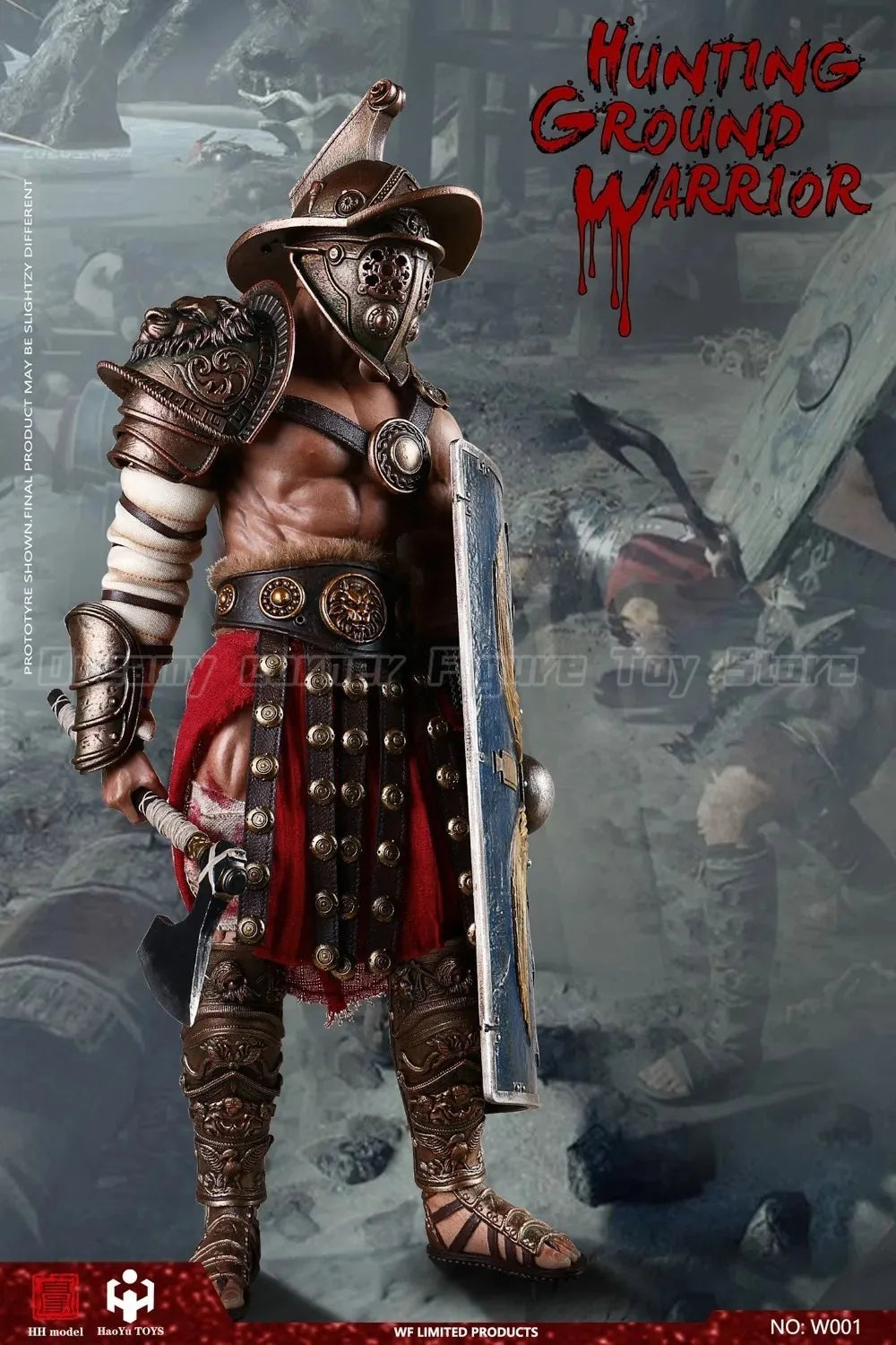 【In Stock】Original HHMODEL HAOYUTOYS W001 Imperial Legion Hunting Ground Fighter 1/6 Action Figure Toy Collection Ornament