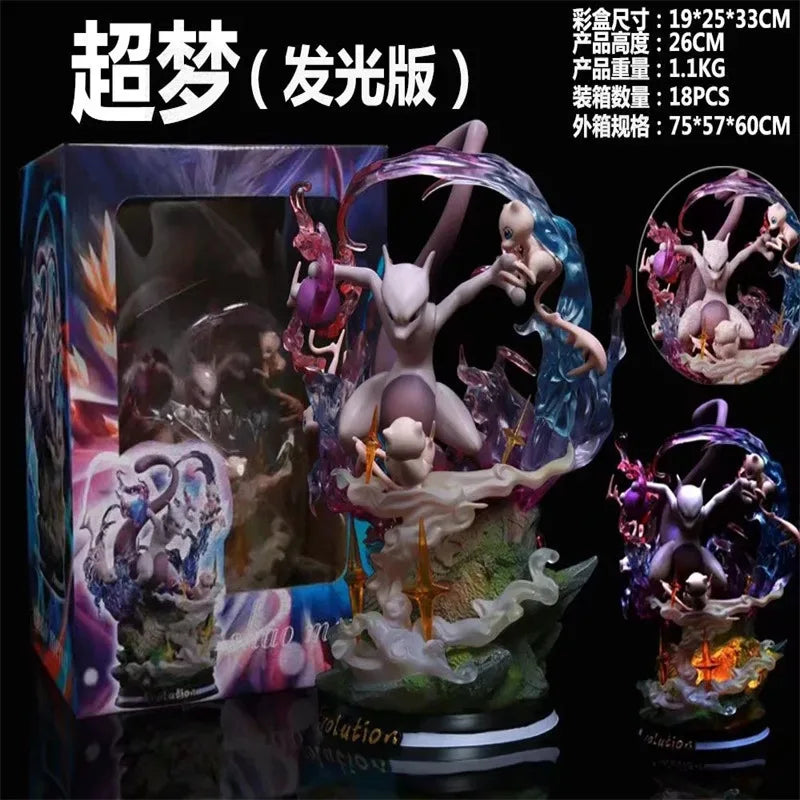 Animation Bao Ke Meng GK animation Pikachu luminous doll hand-made model Super Dream Gengar fire-breathing dragon ornaments