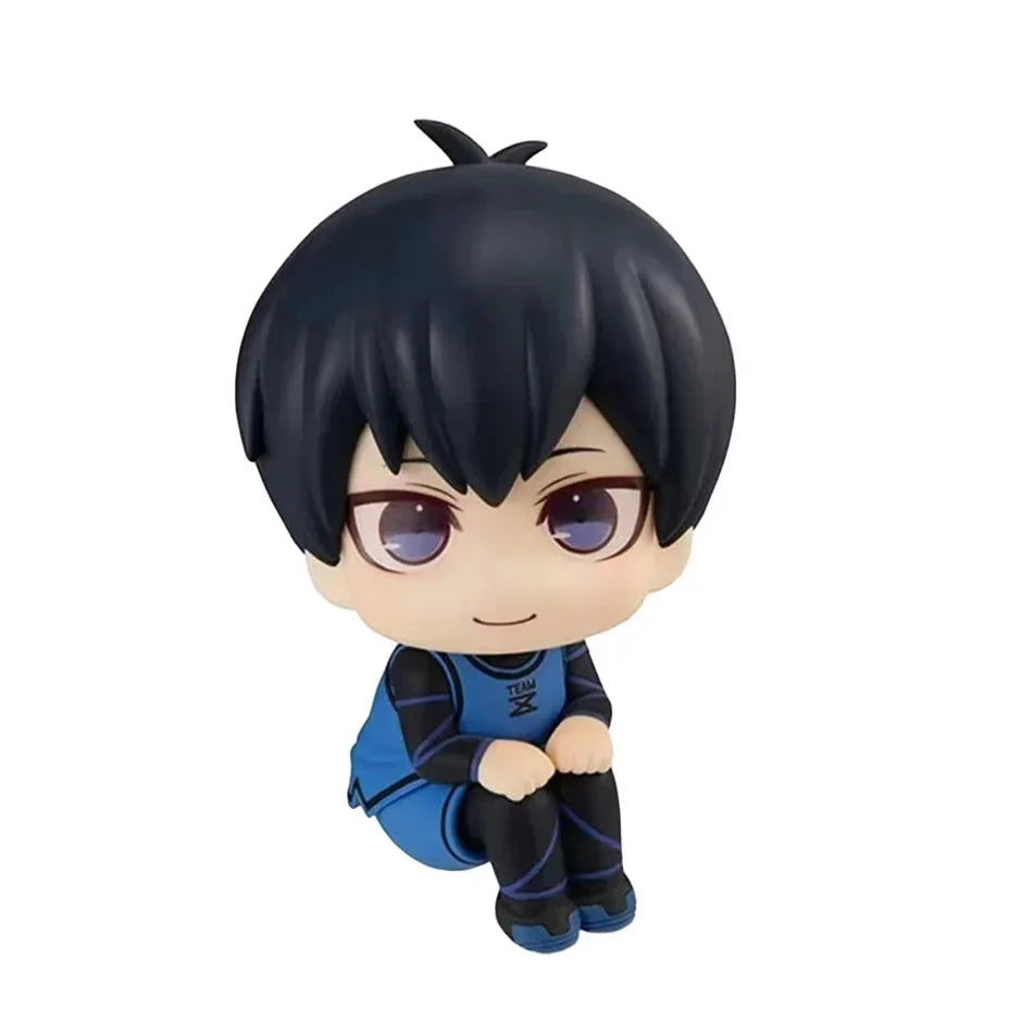 BLUE LOCK Action Figures Isagi Yoichi Bachira Meguru Anime Figure Q Version Figurine Collectible Model Children Toys Doll Gifts