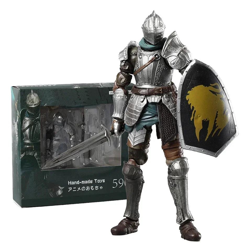 Figma Fluted Armor Demon’s Souls No. 590 PVC Action Figure Toy Figurine Collectible Model Doll