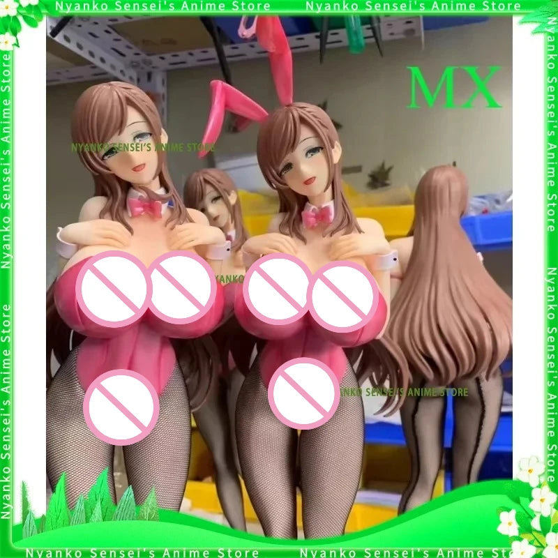 In Stock【MX】1/4 Bunny Girl China Ver. Stockings Leg Figure Anime Models Toy Doll Decorative Ornament Collectible Trendy
