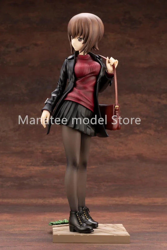 Kotobukiya Original Girls und Panzer das Finale Maho Nishizumi 1/7 PVC Action Figure Anime Model Toys Collection Doll Gift
