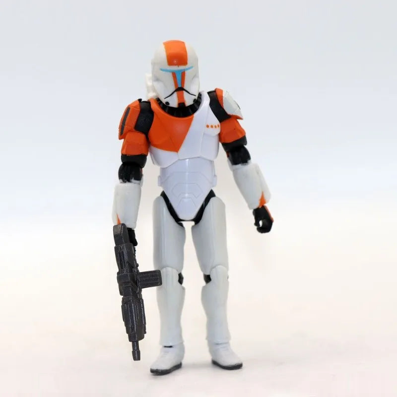 In Stock Lot SW Clone Wars Action Figure Commando Boss 3.75" Loose Anime Figure No Box Collectible Model Desktop Decoration Toys