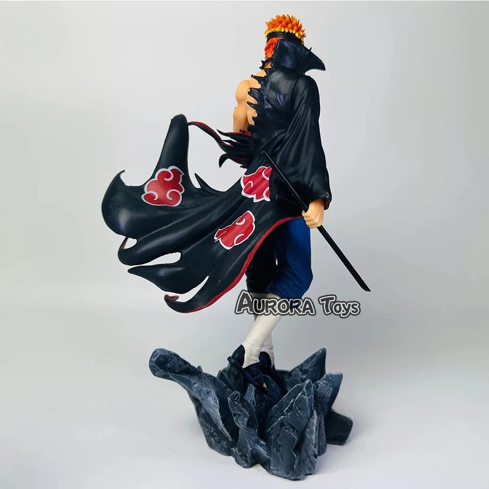 23cm/9.06in Anime Naruto Figure Pain Action Figure PVC Statue Model Collectible Toys Gifts